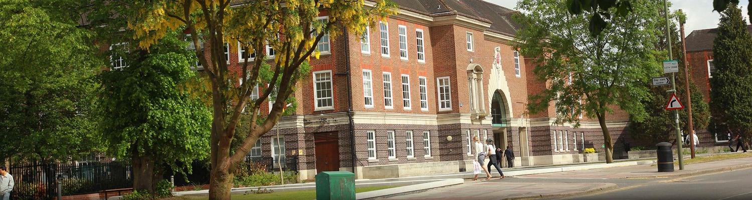 Middlesex University campus view