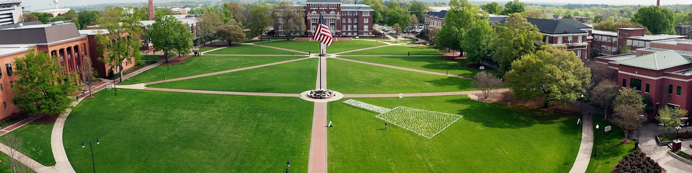 Mississippi State University campus view