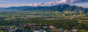 Montana State University Bozeman campus view