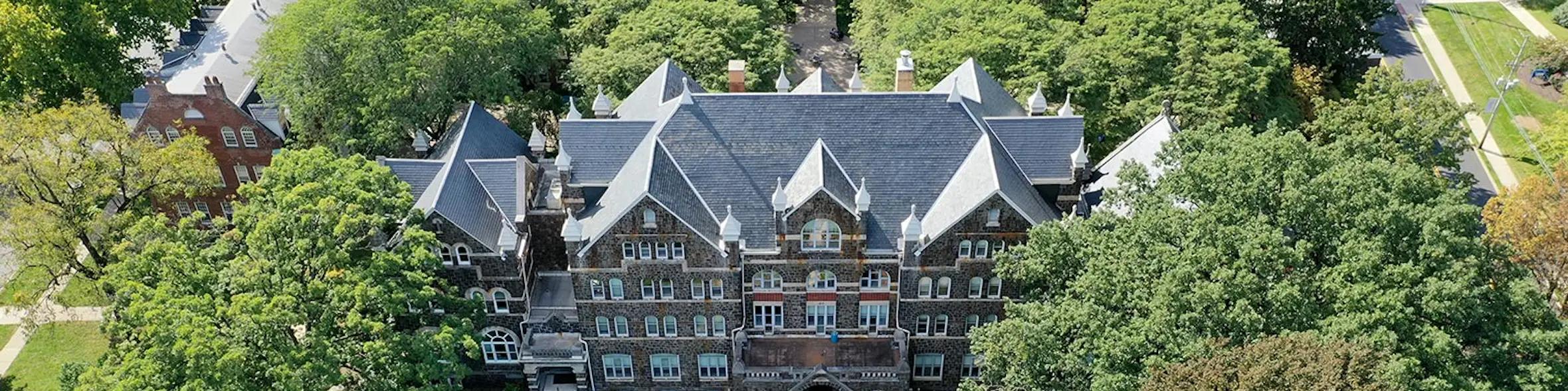 Moravian University campus view