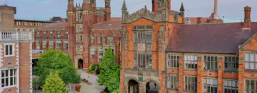 Newcastle University campus view