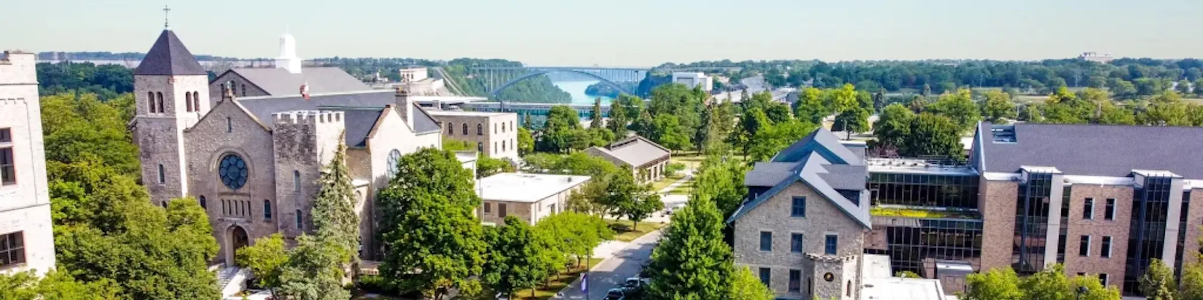 Niagara University campus view