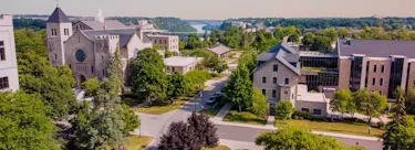 Niagara University campus view