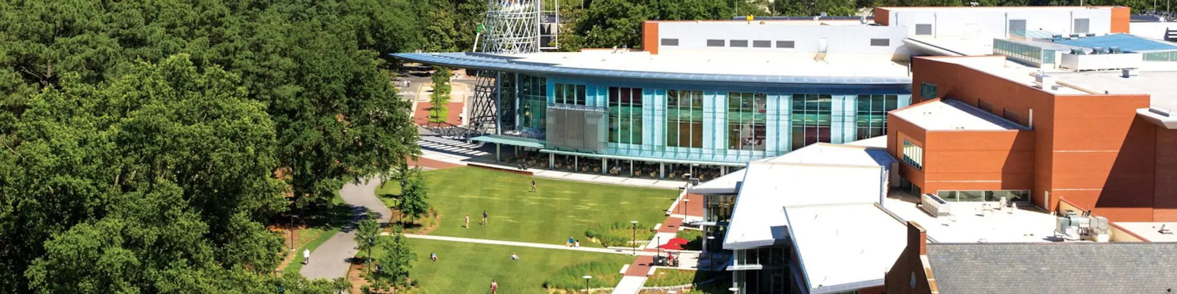 North Carolina State University campus view