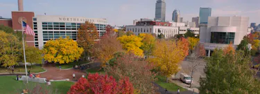 Northeastern University campus view