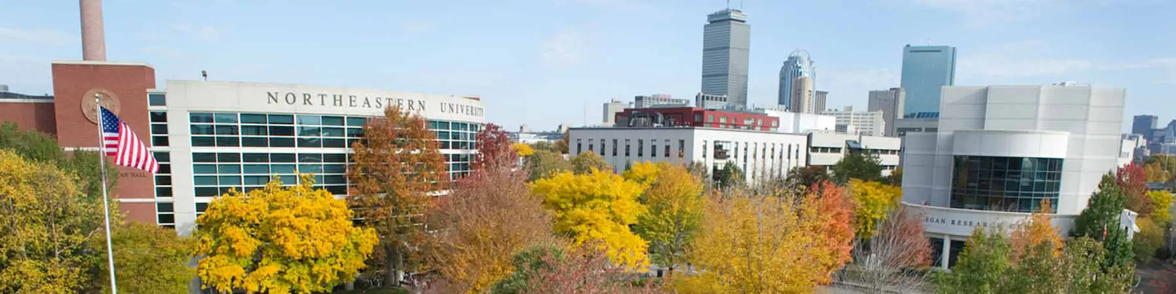 Northeastern University campus view