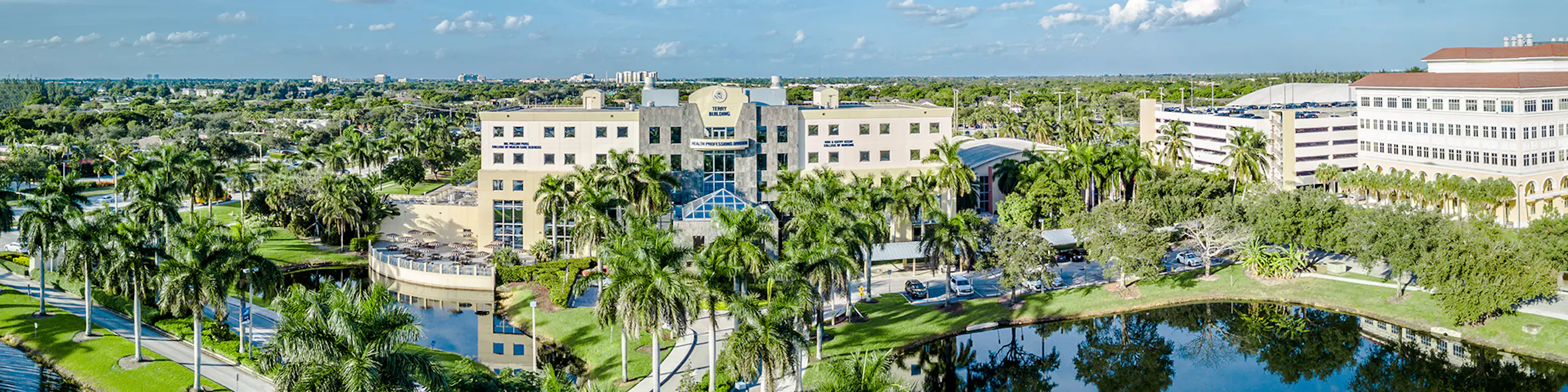 Nova Southeastern University campus view