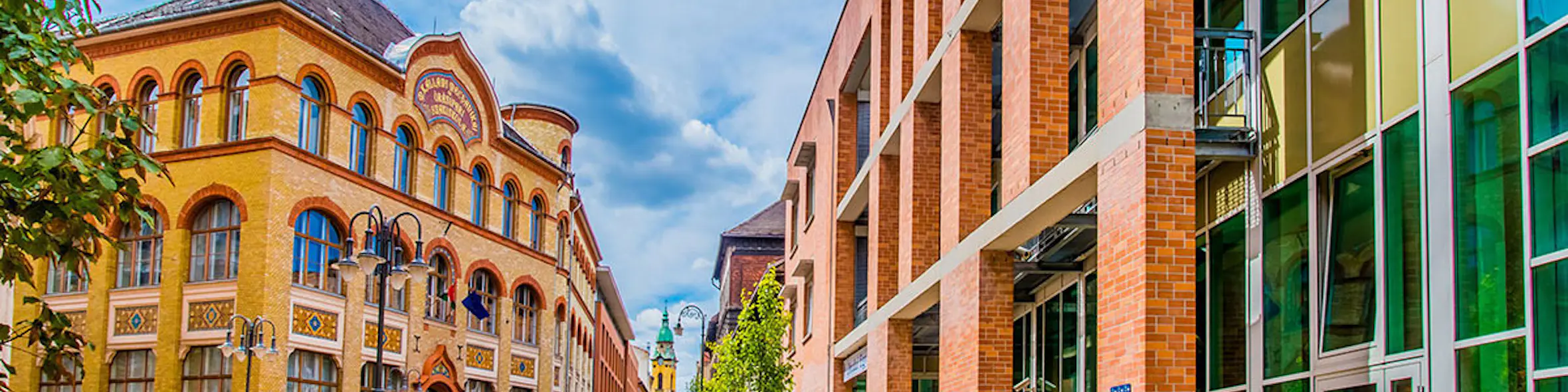 Óbuda University campus view