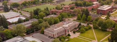 Oregon State University campus view