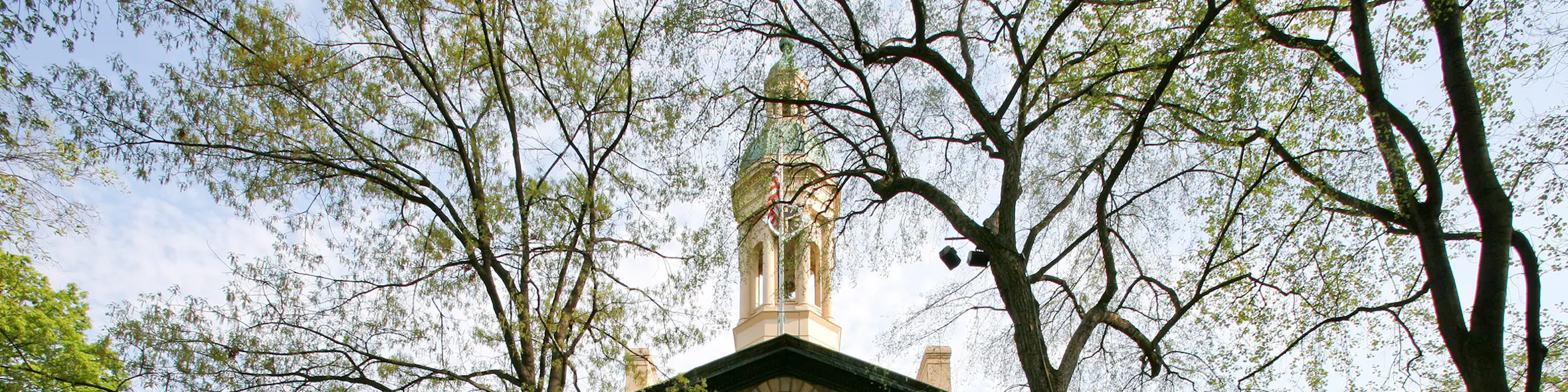 Princeton University campus view