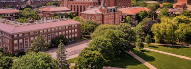 Purdue University campus view
