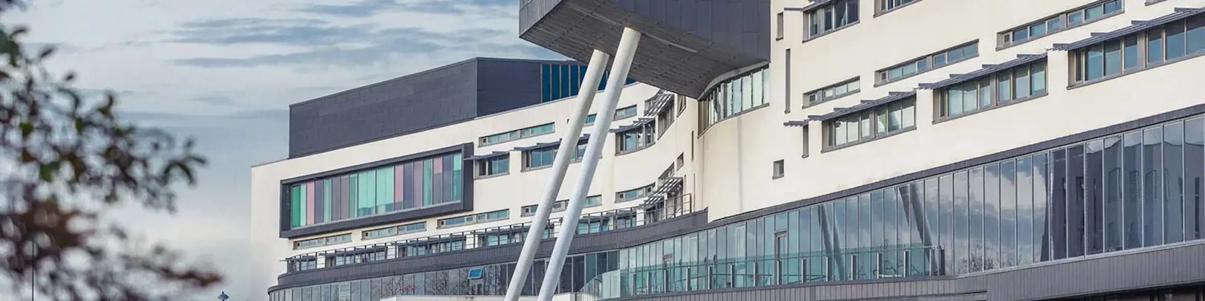 Queen Margaret University, Edinburgh campus view