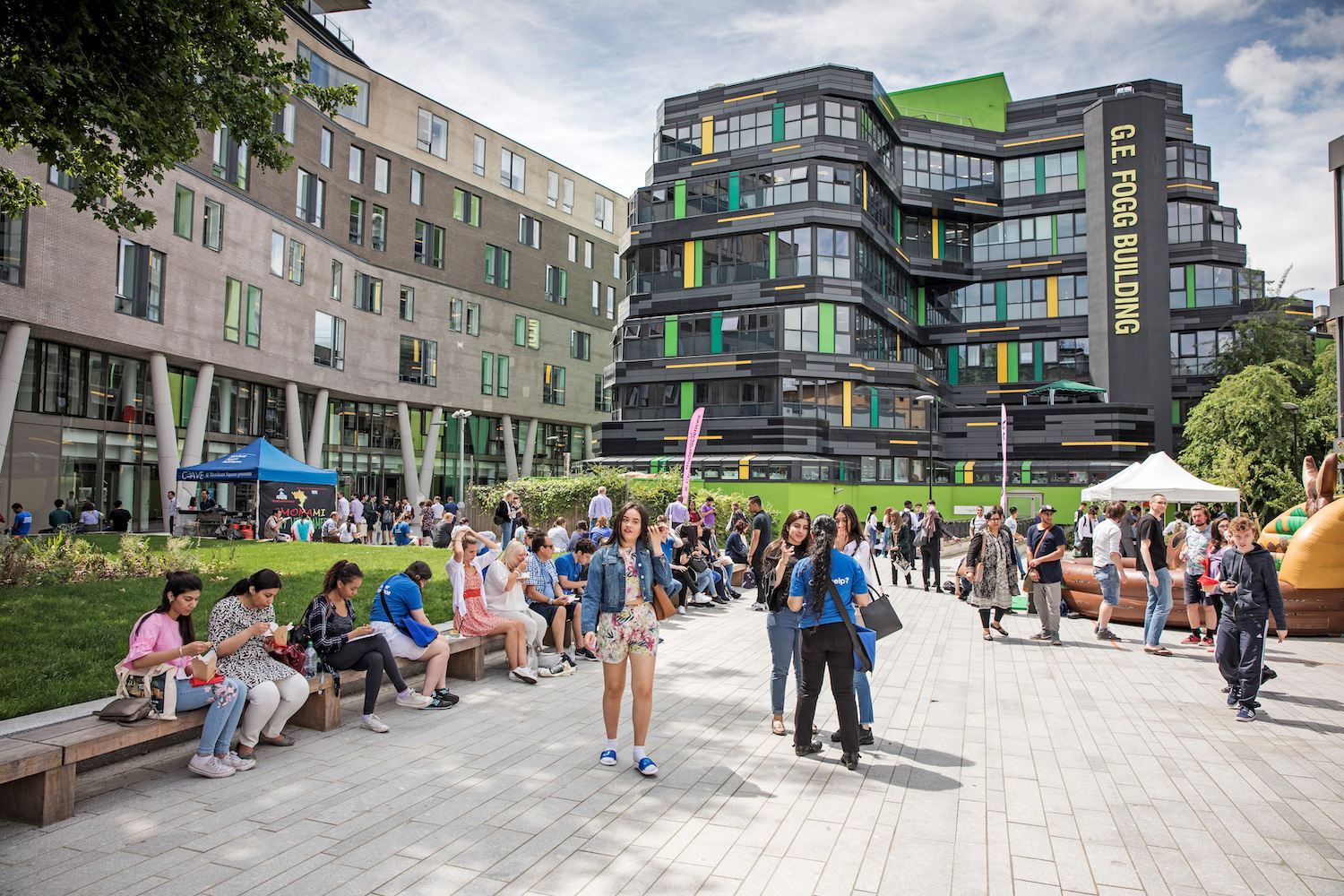 Queen Mary University of London campus view