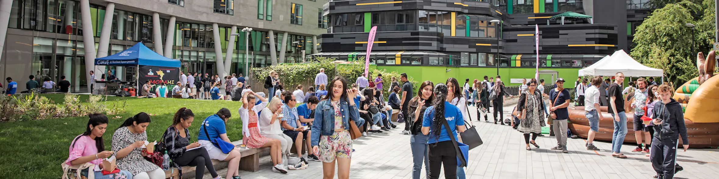 Queen Mary University of London campus view
