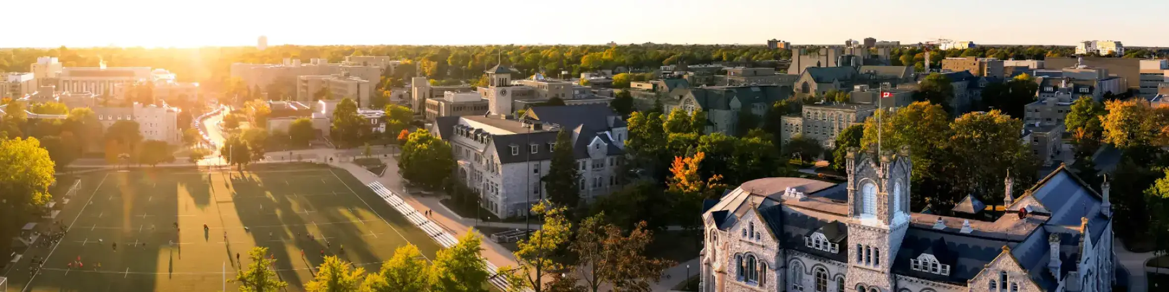 Queen's University campus view