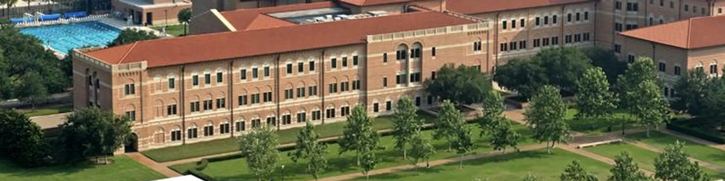 Rice University campus view