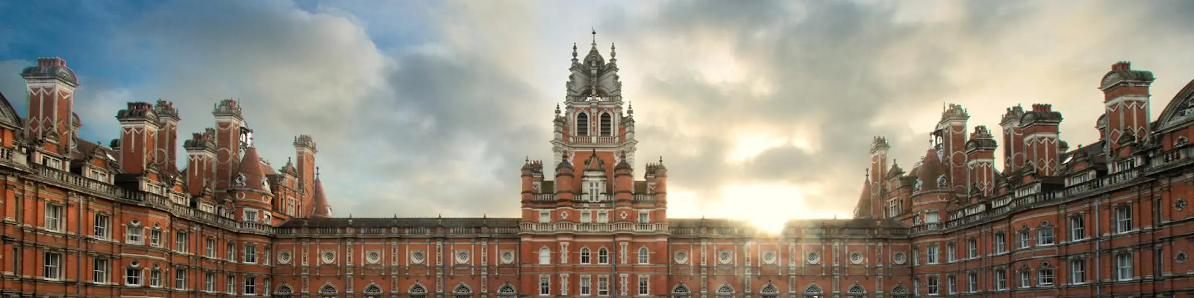 Royal Holloway, University of London campus view