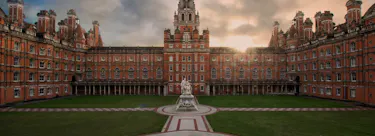 Royal Holloway, University of London campus view