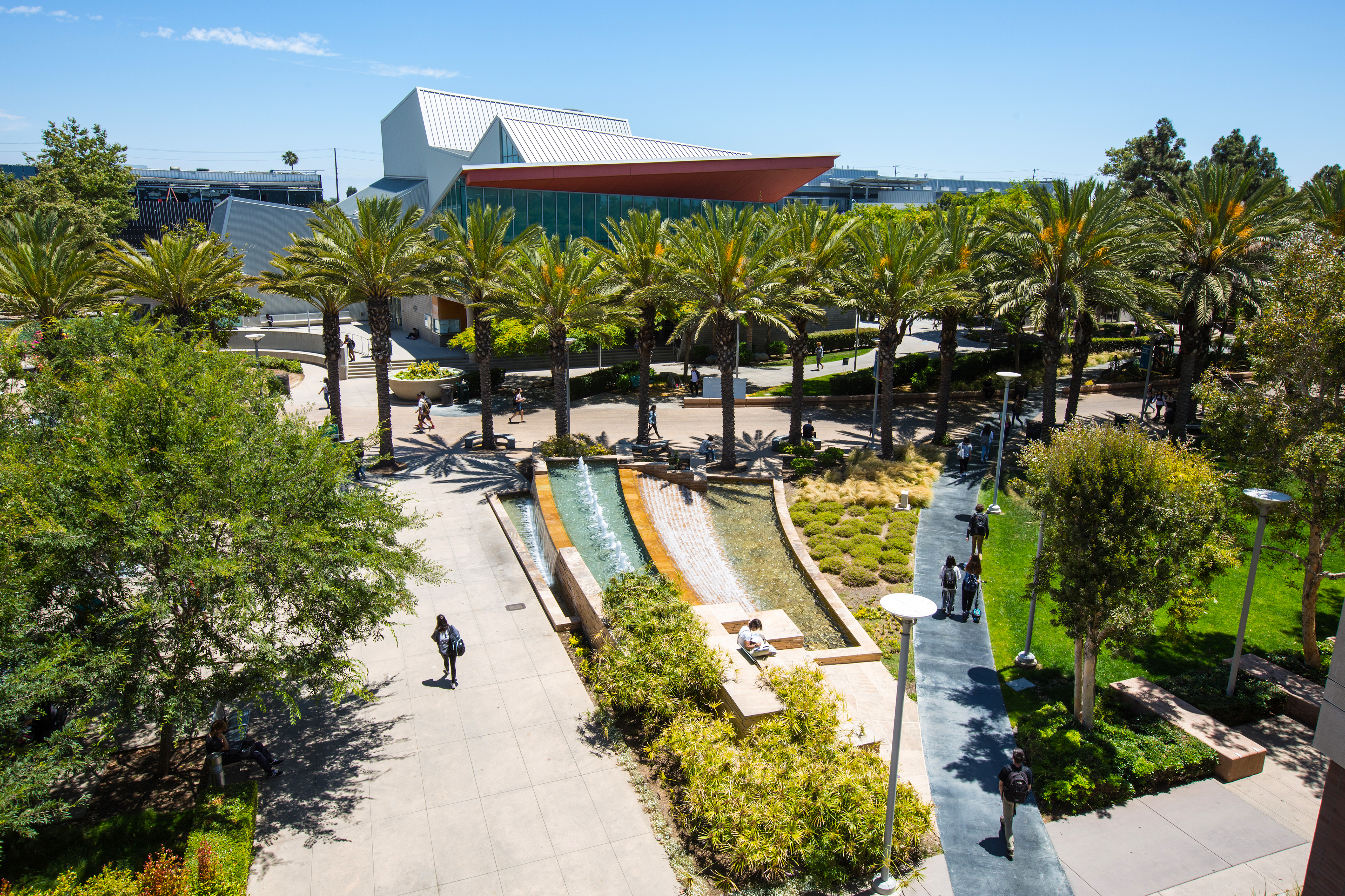 Santa Monica College campus view