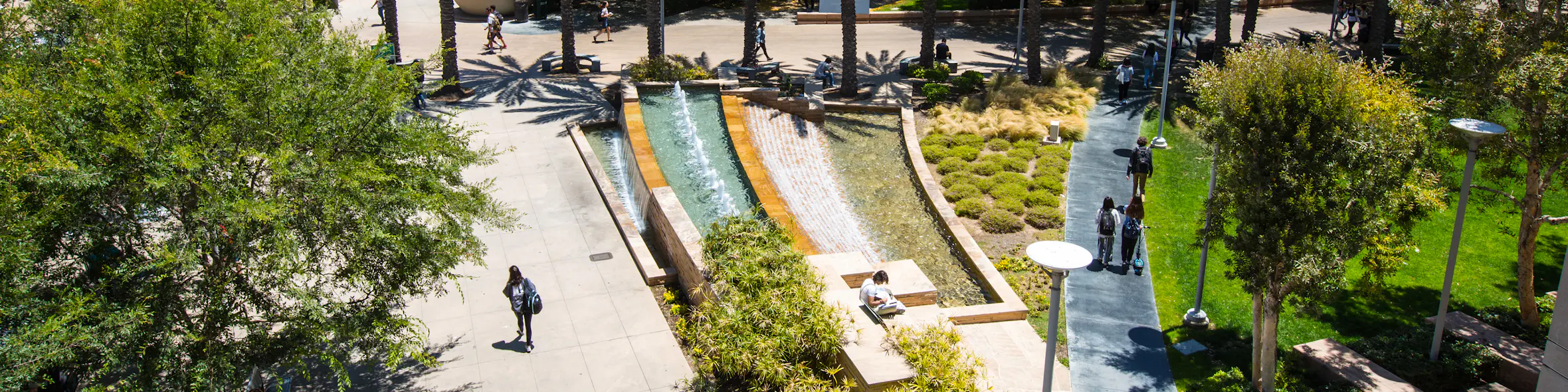 Santa Monica College campus view
