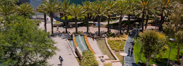 Santa Monica College campus view