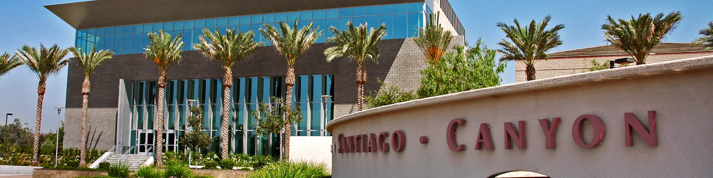 Santiago Canyon College campus view