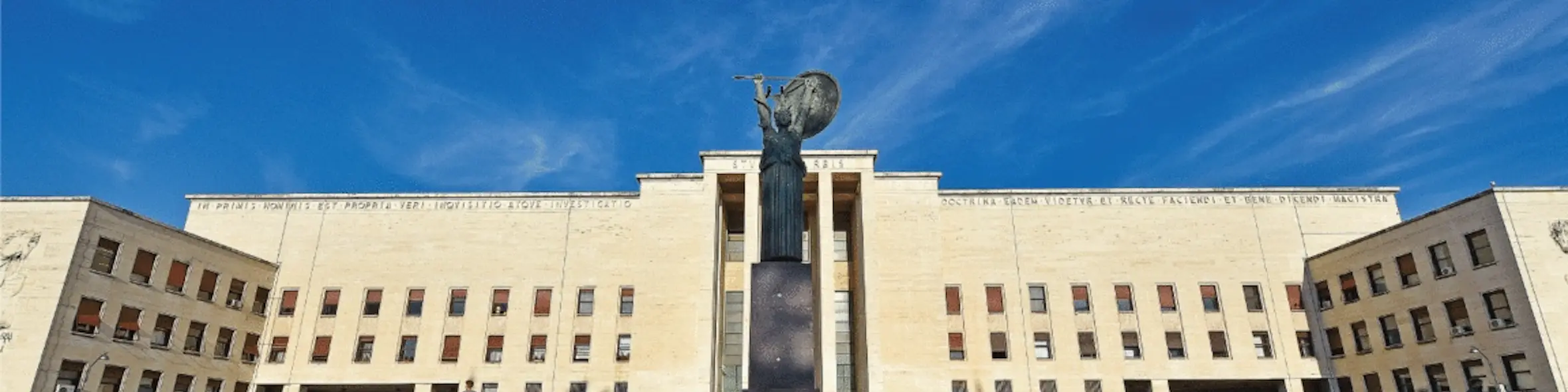 Sapienza University of Rome campus view