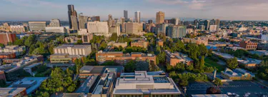 Seattle University campus view