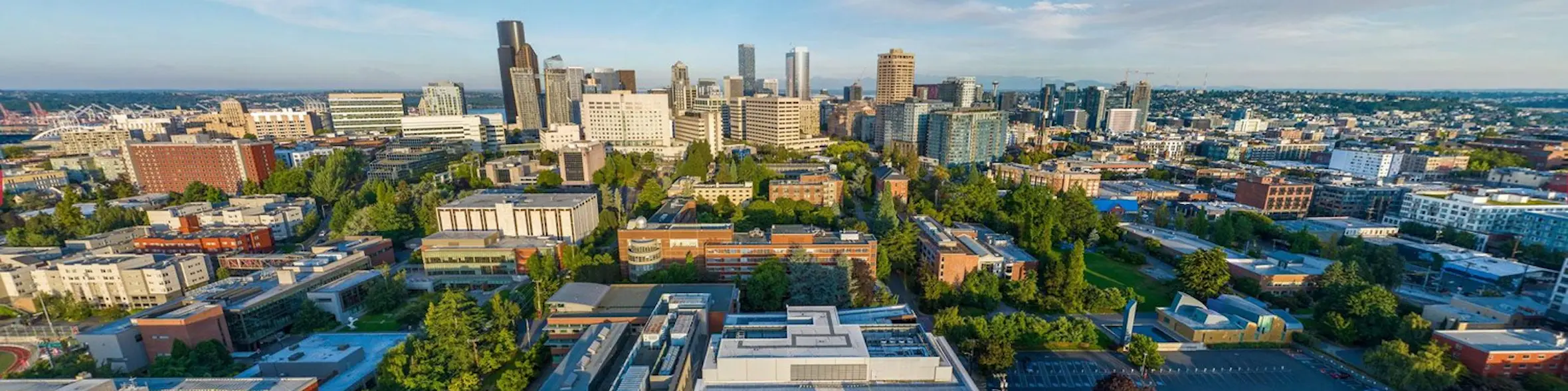 Seattle University campus view
