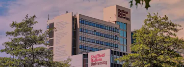 Sheffield Hallam University campus view