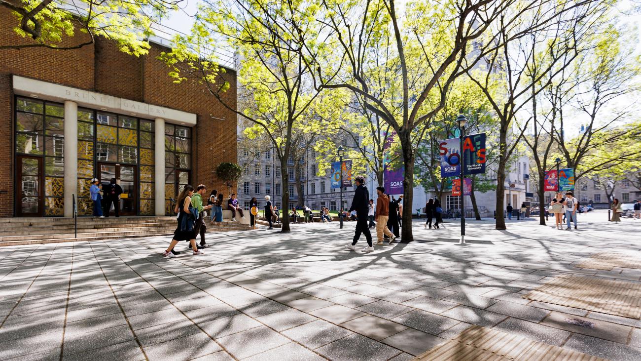 SOAS University of London campus view