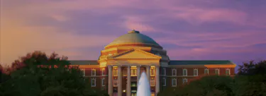 Southern Methodist University campus view