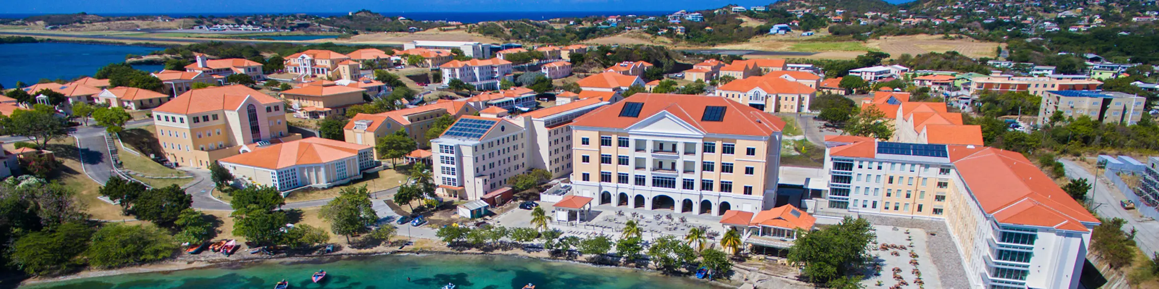 St. George's University campus view