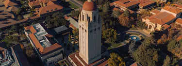Stanford University campus view