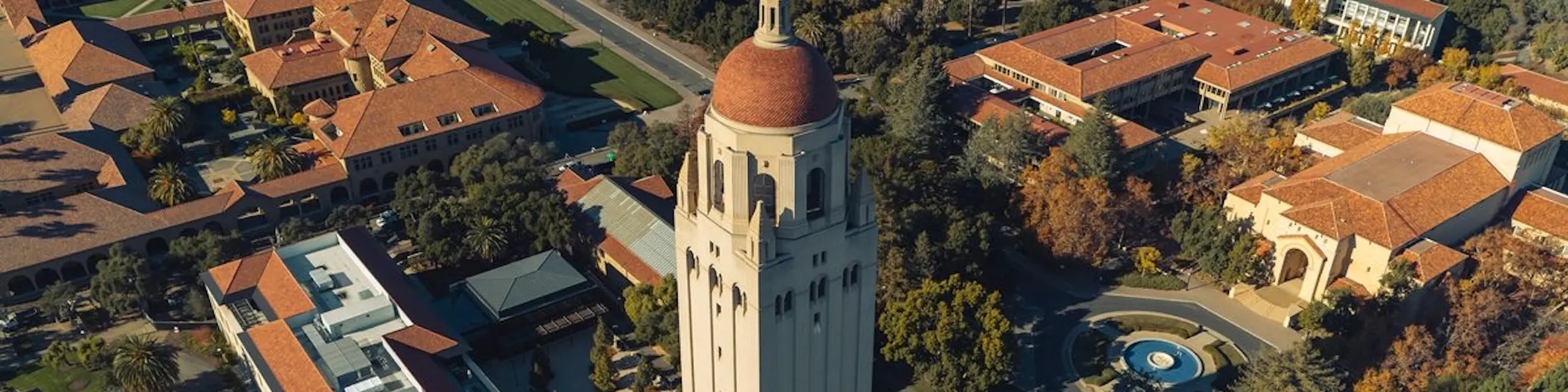 Stanford University campus view