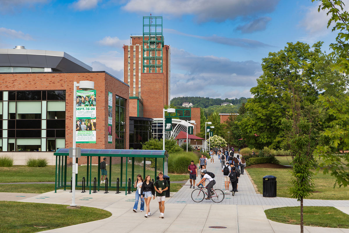 State University of New York at Binghamton campus view
