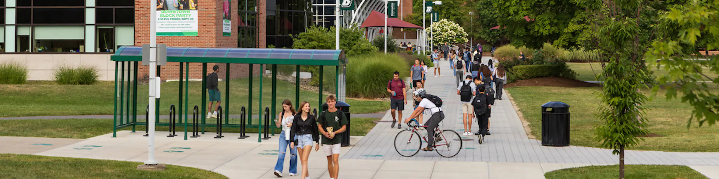 State University of New York at Binghamton campus view