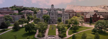 Syracuse University campus view