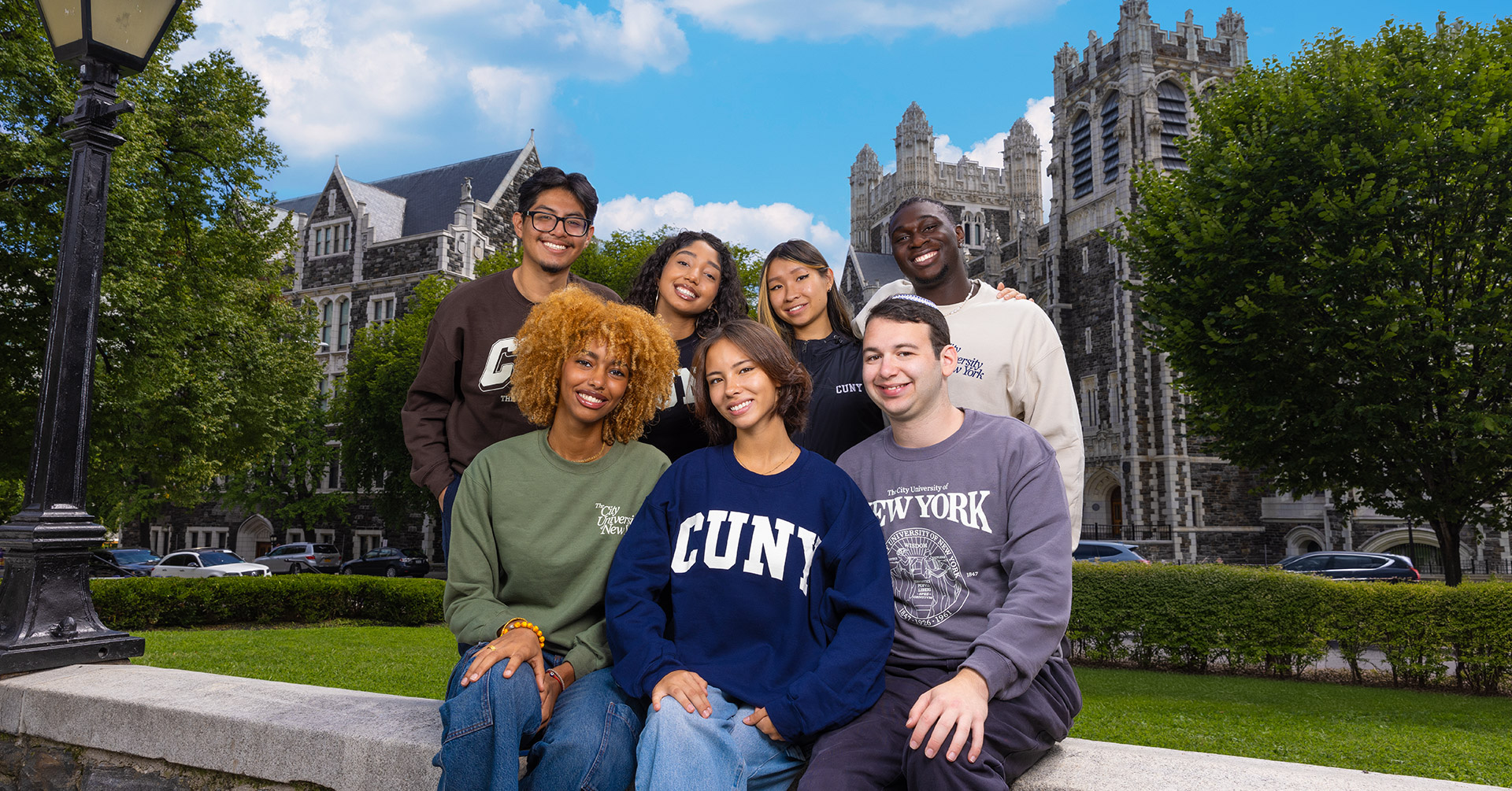 The City University of New York campus view
