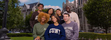 The City University of New York campus view