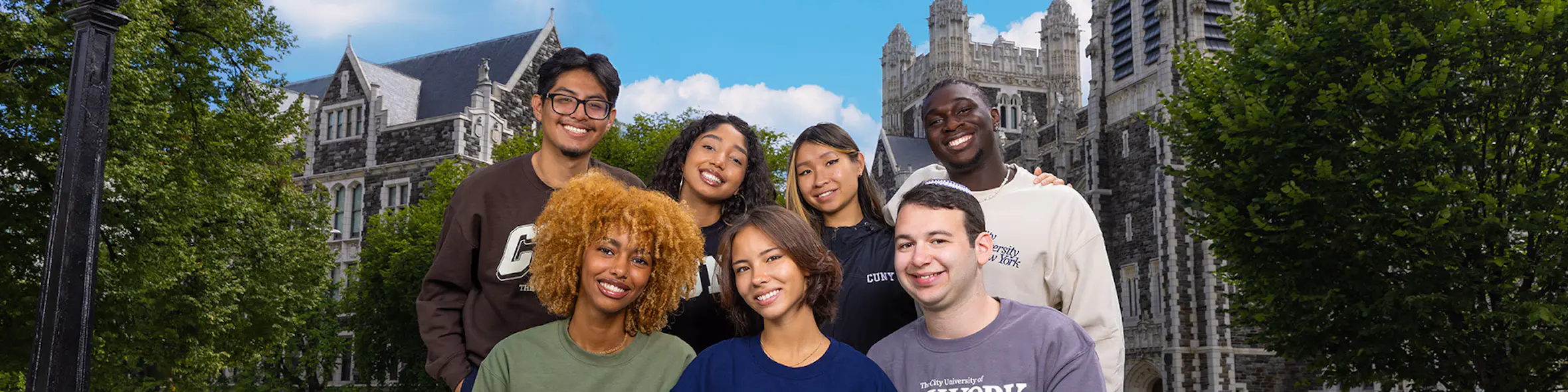 The City University of New York campus view
