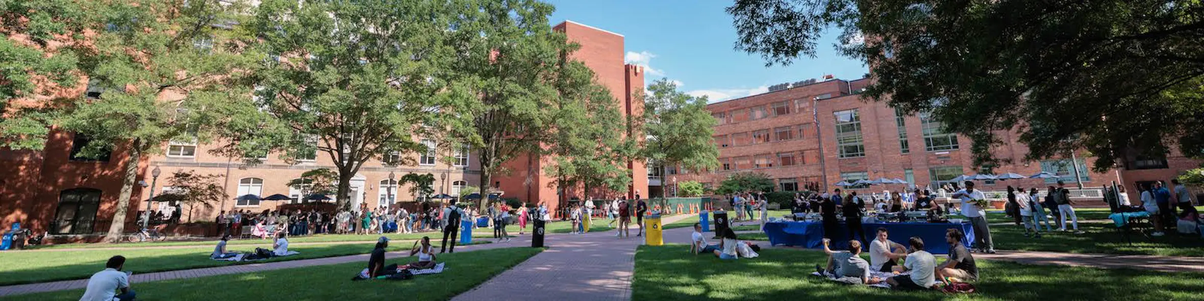 The George Washington University campus view