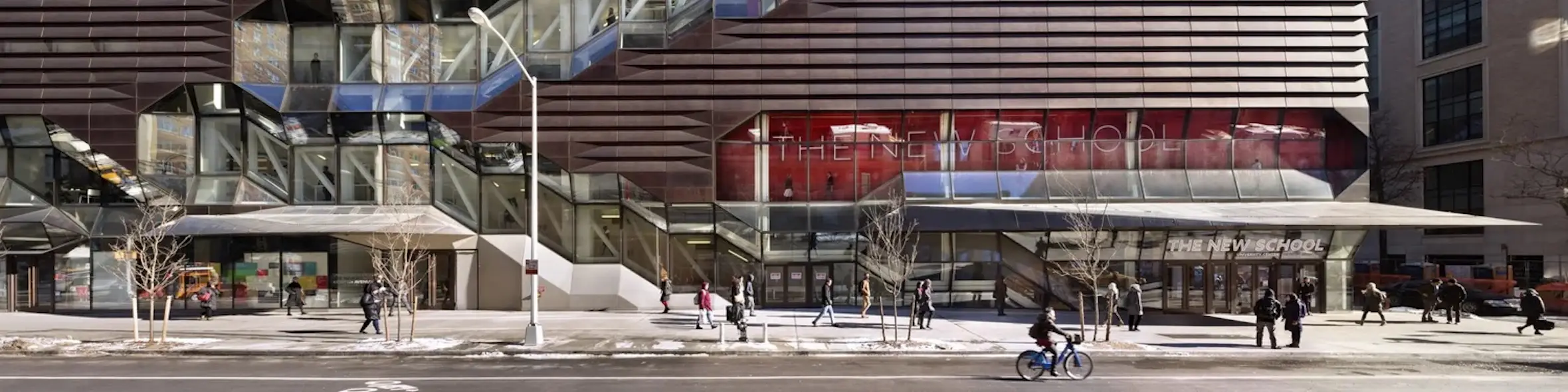 The New School, New York City campus view