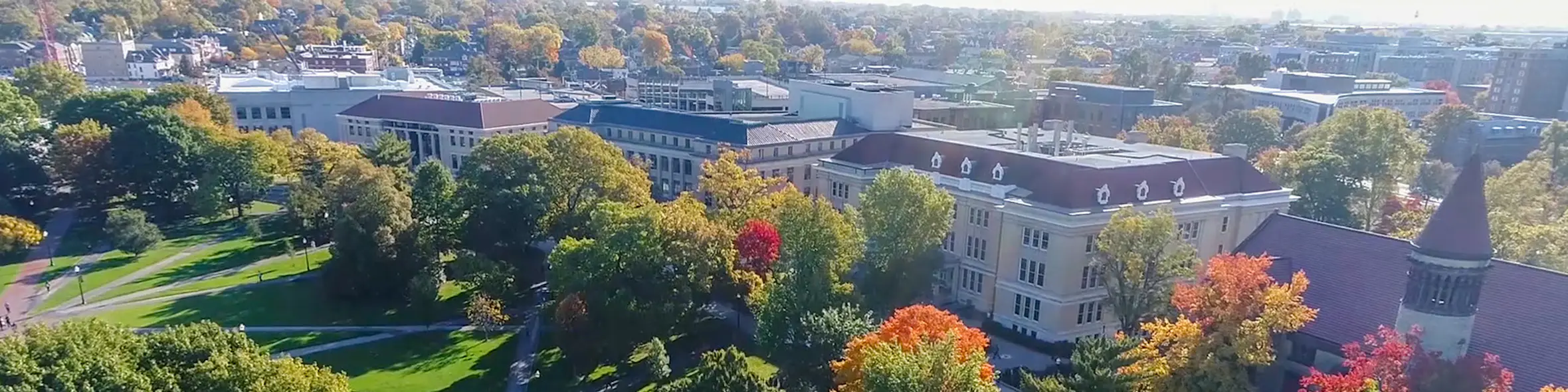 The Ohio State University campus view