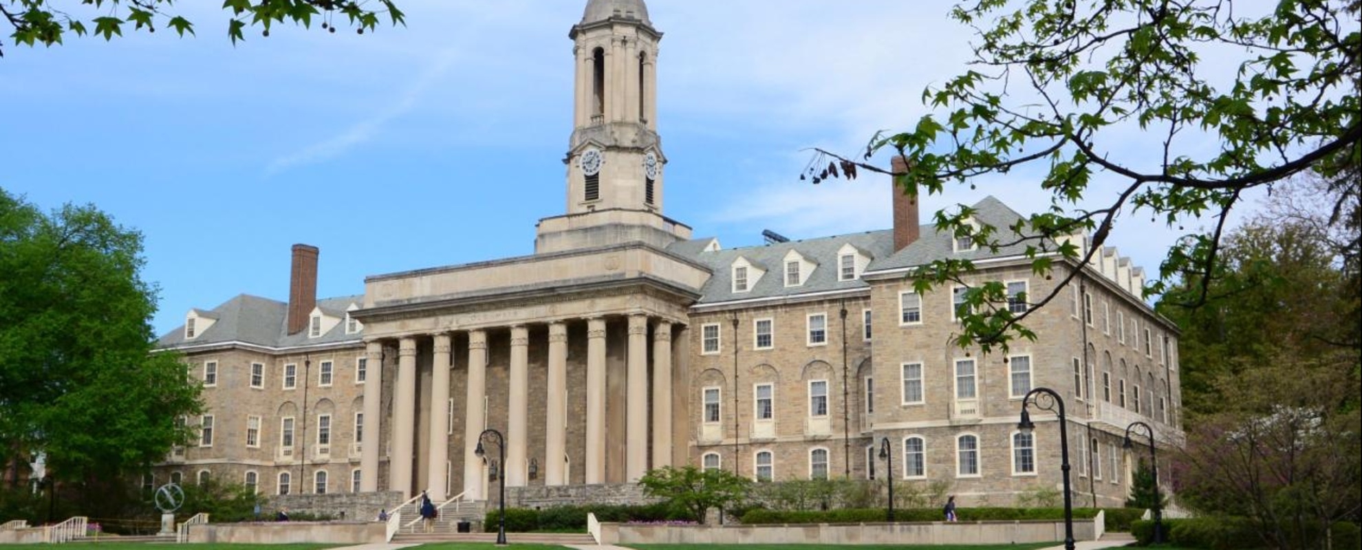 The Pennsylvania State University campus view