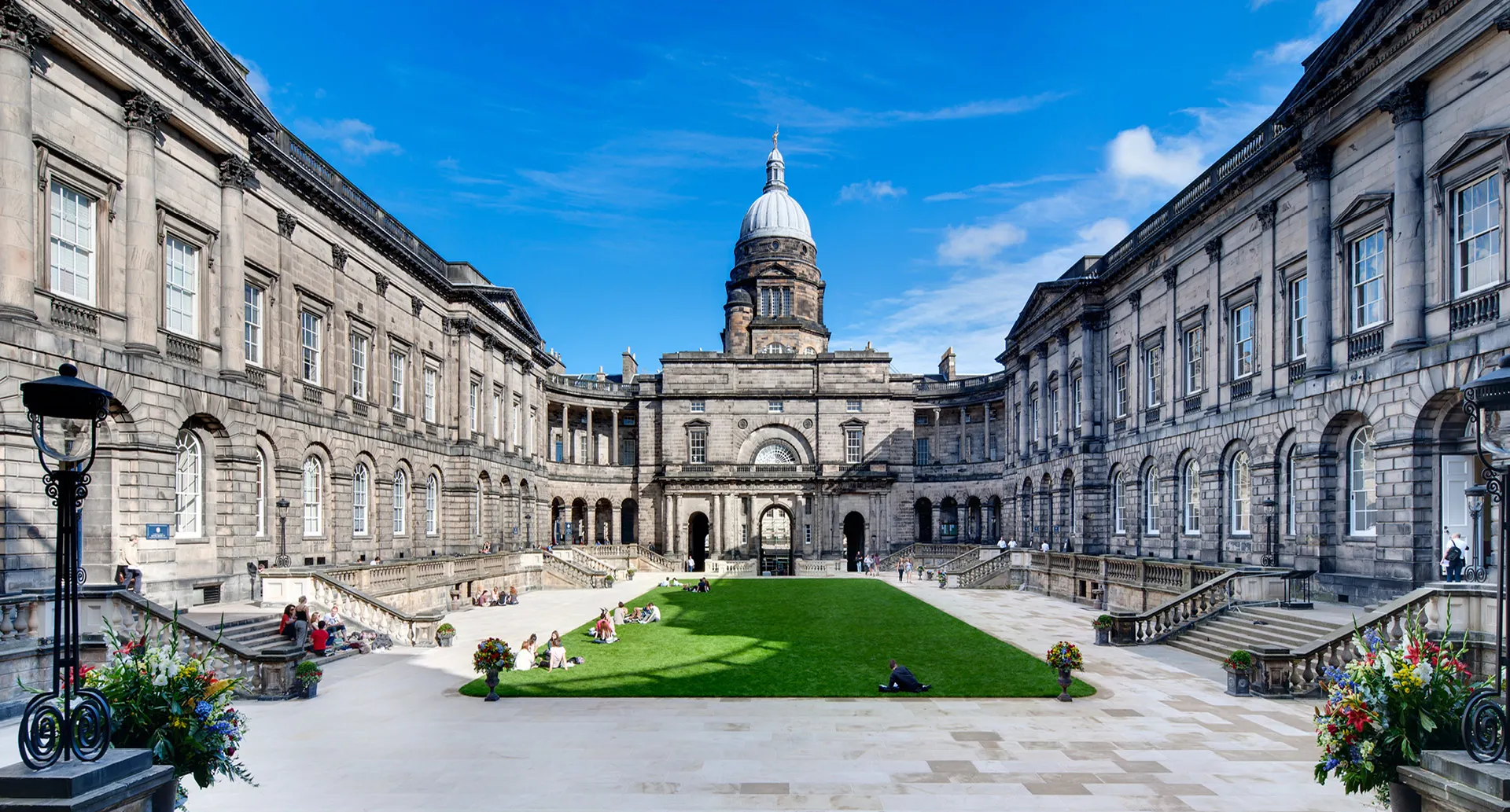 The University of Edinburgh campus view