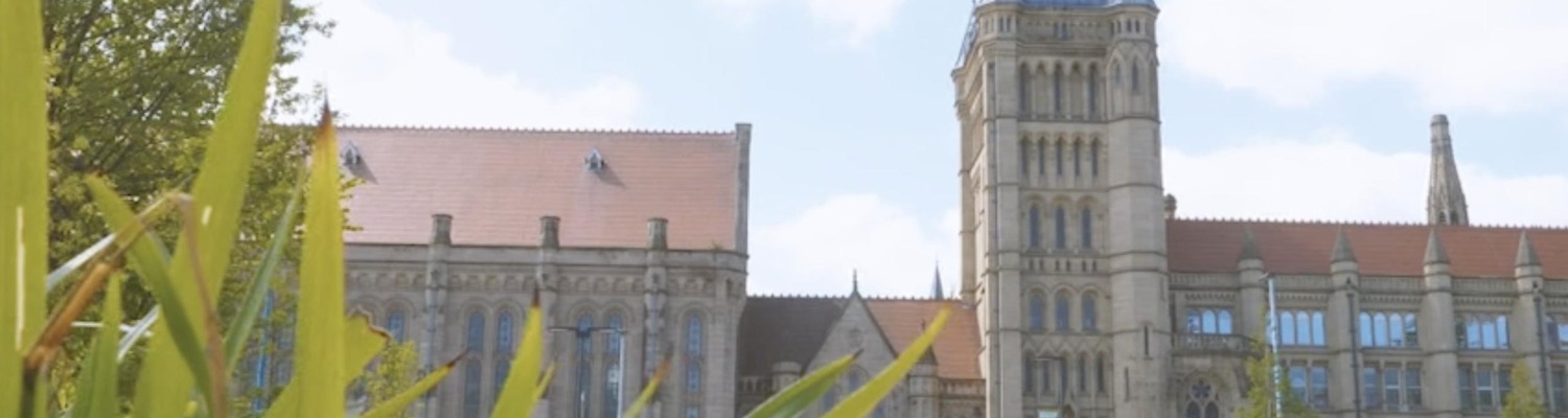 The University of Manchester campus view