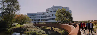 The University of Northampton campus view