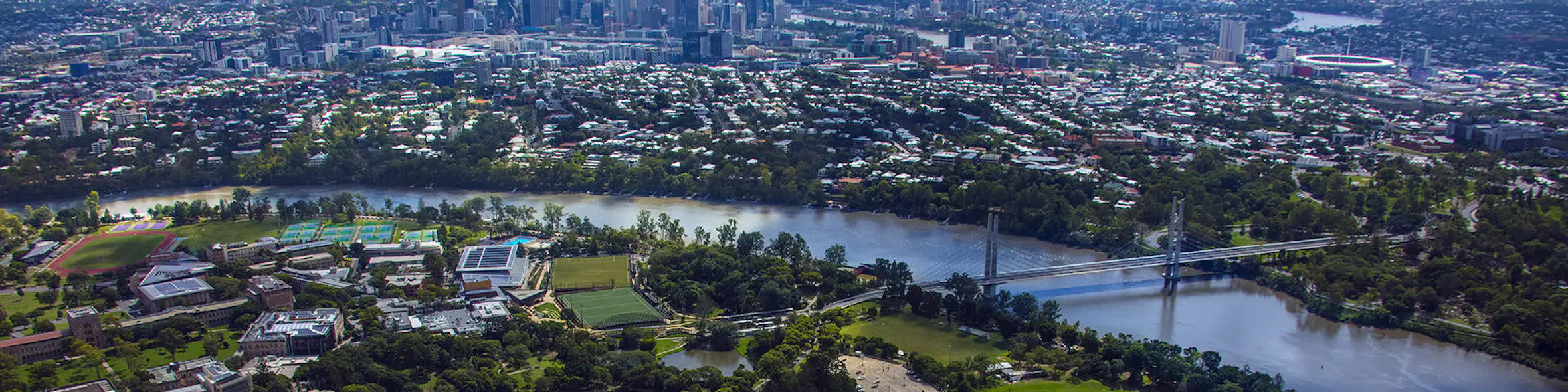 University of Queensland campus view