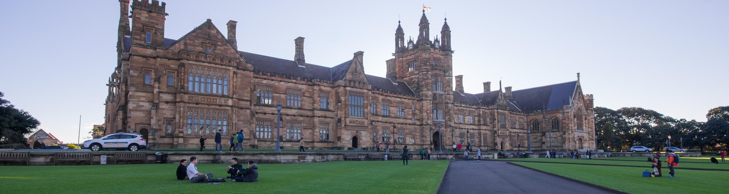 The University of Sydney campus view